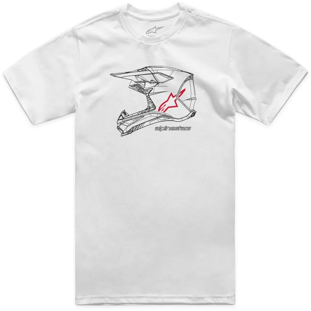 T-Shirt Alpinestars MX Helmet