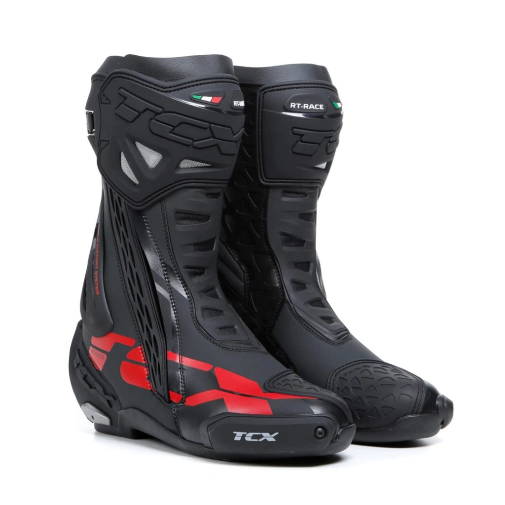 Stivali Moto TCX Rt-Race – BLACK/GREY/RED