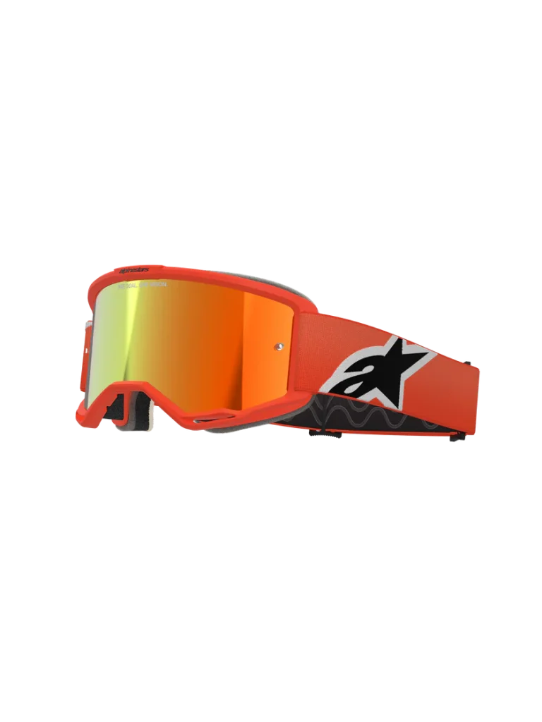 Occhiali Cross Alpinestars Vision 5 CORP GOGGLE – Arancione Rosso