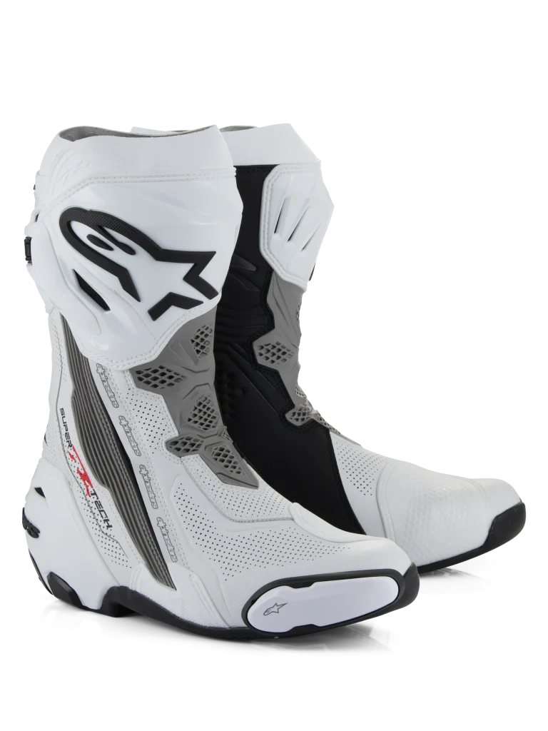 Stivali Alpinestars Supertech R Vented White