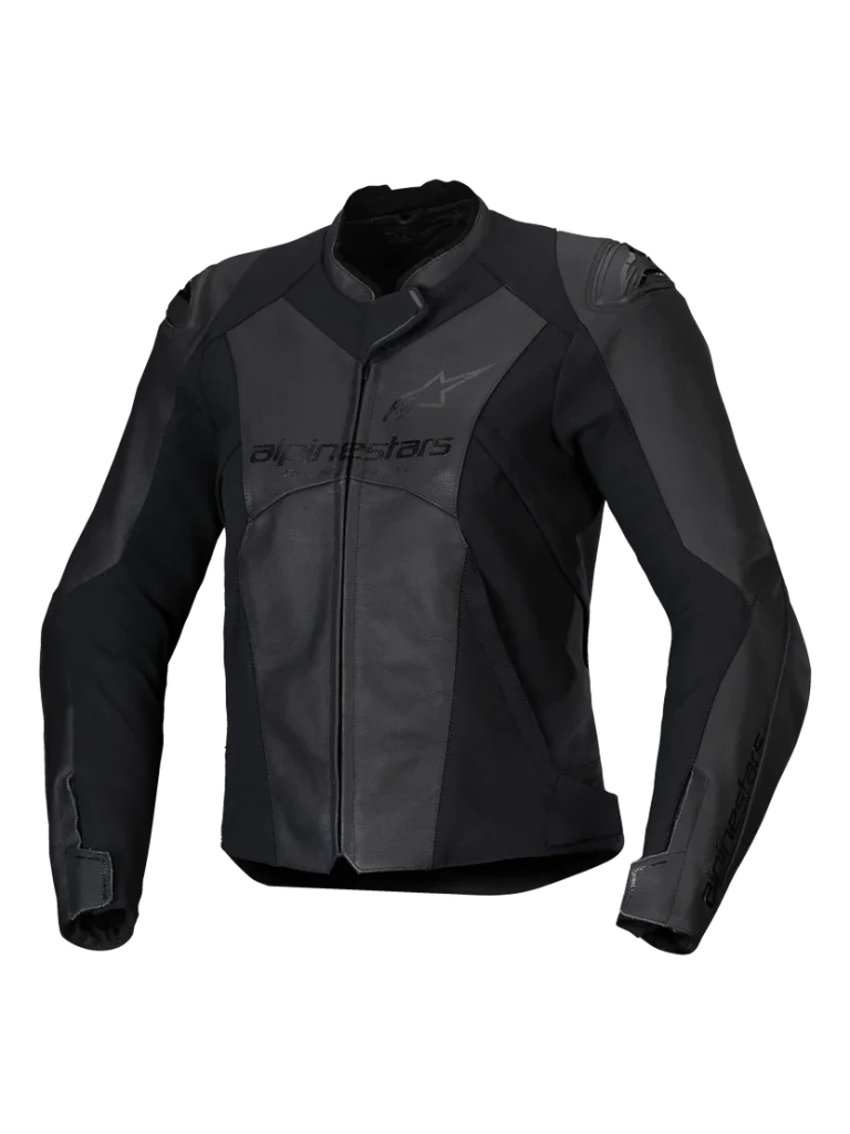 Giacca In Pelle Donna FASTER V3 BLACK/BLACK