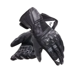 Guanti In Pelle Dainese REACTO CARBON LONG Black